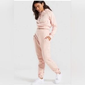 GymShark Everyday Pink Joggers Size S Athleisure Comfort Cozy Loungewear